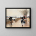 The Wind - Jean Béraud — framed artwork on a wall