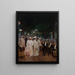 Les belles de nuit - Jean Béraud — framed artwork on a wall