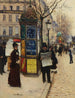 Les grands boulevards - Jean Béraud — artwork view