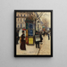 Les grands boulevards - Jean Béraud — framed artwork on a wall