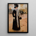 Parisienne au Bois - Jean Béraud — cuadro enmarcado en la pared