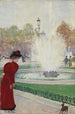 Parisian at the Champs-Élysées roundabout - Jean Béraud — artwork view