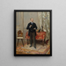 Portrait of Edmond Taigny 1828-1906 historian and collector - Jean Béraud — framed artwork on a wall