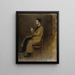 Portrait painting of Jean-Jacques Weiss 1827-1891 editor at the Journal des débats - Jean Béraud — framed artwork on a wall