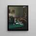Doctor's Examination Room - Jean Béraud — framed artwork on a wall