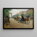 Scene on the Champs-Élysées - Jean Béraud — framed artwork on a wall