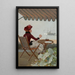 Café en bord de mer - Jean Béraud — framed artwork on a wall