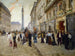 "Sortie des ouvrières de la maison Paquin" by Jean Béraud — artwork view