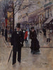 On the boulevard - Jean Béraud — artwork view