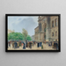 Le jour d'ouverture du Salon - Jean Béraud — framed artwork on a wall