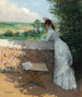 A Dreamy Figaro - Jean Béraud — artwork view