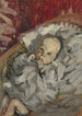 Niño en la cuna - Jean Brusselmans — vista de la obra