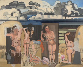 Jean Brusselmans - Strandgezicht met baadsters.webp