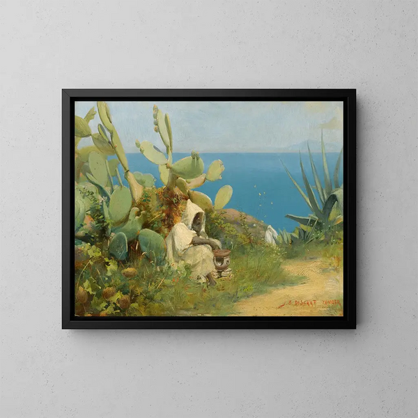 Tanger - Jean Discart — cuadro enmarcado en la pared