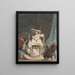 La Comparación - Jean François Janinet — cuadro enmarcado en la pared