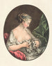 La Venus de las Palomas - Jean François Janinet — vista de la obra