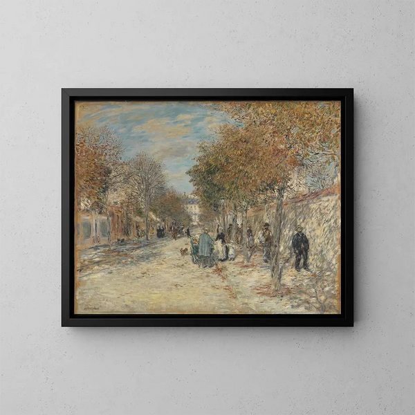 Puerta al sol - Jean François Raffaëlli — cuadro enmarcado en la pared