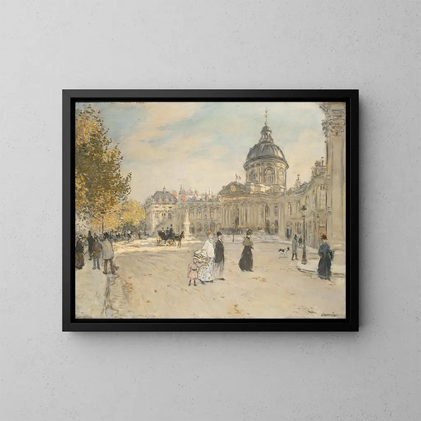 L'Institut - Jean François Raffaëlli — cuadro enmarcado en la pared