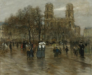 Jean Franois Raffalli - Place St Sulpice Paris.webp