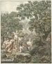 Paisaje arcadiano - Jean Grandjean — vista de la obra