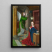 L'Annonciation - Jean Hey — cuadro enmarcado en la pared