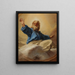 The Eternal Father - Jean Jouvenet — framed artwork on a wall