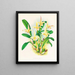 Lobe de Bolbophyllum - Jean Jules Linden — cuadro enmarcado en la pared