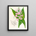 Calanthe Masuca - Jean Jules Linden — cuadro enmarcado en la pared