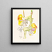 Coryanthes bungerothi - Jean Jules Linden — cuadro enmarcado en la pared
