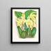 Lycaste costata - Jean Jules Linden — cuadro enmarcado en la pared