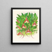 Masdevallia bella - Jean Jules Linden — framed artwork on a wall