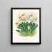 Masdevallia reichenbachiana - Jean Jules Linden — cuadro enmarcado en la pared
