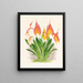 Masdevallia veitchiana - Jean Jules Linden — cuadro enmarcado en la pared