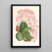 Phalaenopsis sanderiana - Jean Jules Linden — framed artwork on a wall