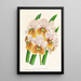 Vanda Sanderiana var Labello Viridi - Jean Jules Linden — cuadro enmarcado en la pared
