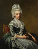 Retrato de la Sra. John Drummond - Jean-Laurent Mosnier — vista de la obra