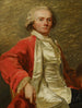 Self-portrait painting - Jean-Laurent Mosnier — artwork view