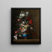 Flower Still Life - Jean-Michel Picart — framed artwork on a wall