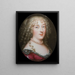 Françoise Athénaïs de Rochechouart 1641-1707 marquise de Montespan - Jean Petitot — framed artwork on a wall