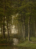 Paisaje de soledad en los alrededores de Schilde - Jean-Pierre François Lamorinière — vista de la obra