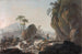 Figures resting in waterfall landscapes - Jean Pillement — artwork view