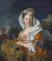 Retrato de una dama en Pomona - Jean Ranc — vista de la obra