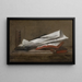 Atributos del arquitecto - Jean Siméon Chardin — cuadro enmarcado en la pared