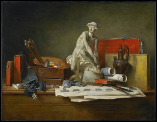 Jean Simon Chardin - The attributes of the arts and the rewards which are accorded them.webp