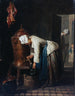 de mujer sacando agua del pozo - Jean Siméon Chardin — vista de la obra
