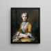 Retrato de Alphonsine Geneviève de Barjot de Roncthe, condesa de Durfort - Jean Valade — cuadro enmarcado en la pared