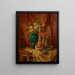 Nature morte painting - Jeanne D'Angon — framed artwork on a wall