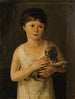 Portrait of a Little Girl with Her Pug - Jeanne-Élisabeth Chaudet — artwork view