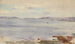 Vista de la rada de Brest desde la playa de Plougastel-Daoulas - Jeanne Jégou-Cadart — vista de la obra