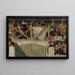 A la corrida - Jehan Georges Vibert — cuadro enmarcado en la pared